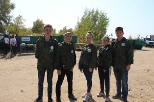 Астраханские поисковики приняли участие в масштабном экологическом квесте "Чистые игры"